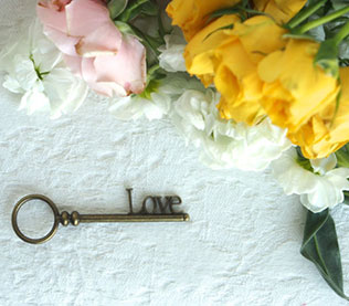 ключики в декоре свадьбы