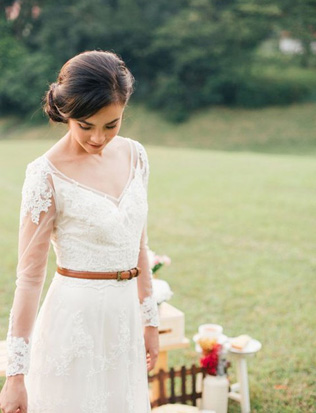 Лучшие идеи: кожаные детали для осенней свадьбы 