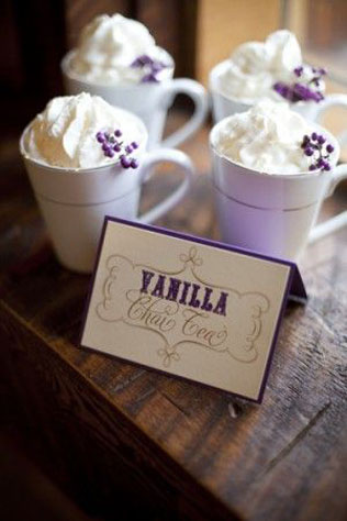 Согреваемся: какао и шоколадный бар на зимней свадьбе 