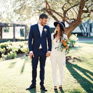 Свадебный стиль: 30 комбинезонов для невест