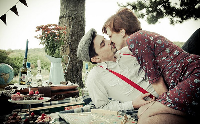 Фотосессия жениха и невесты на природе 