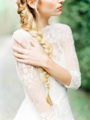 Коса-краса: 40 идей для невест 