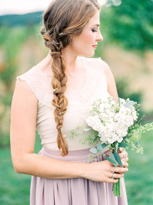 Коса-краса: 40 идей для невест 