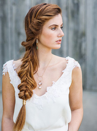 Коса-краса: 40 идей для невест 