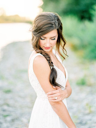 Коса-краса: 40 идей для невест 