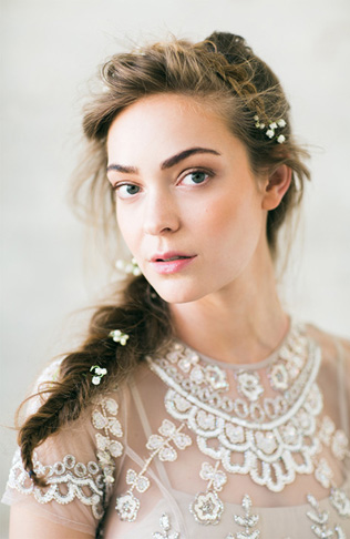 Коса-краса: 40 идей для невест 