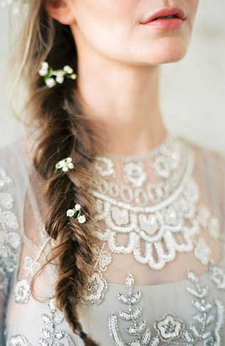 Коса-краса: 40 идей для невест 