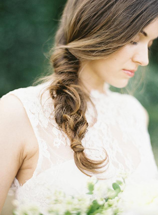 Коса-краса: 40 идей для невест 