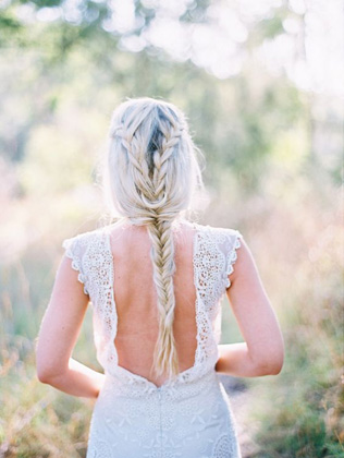 Коса-краса: 40 идей для невест 