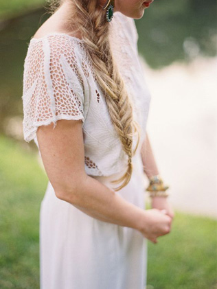 Коса-краса: 40 идей для невест 