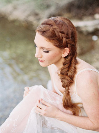 Коса-краса: 40 идей для невест 