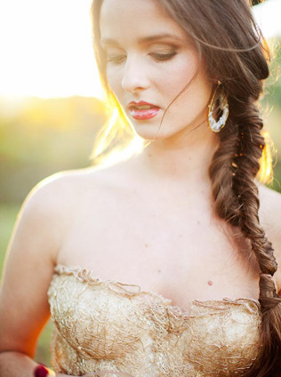 Коса-краса: 40 идей для невест 