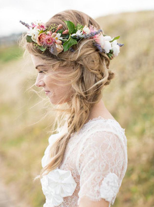 Коса-краса: 40 идей для невест 