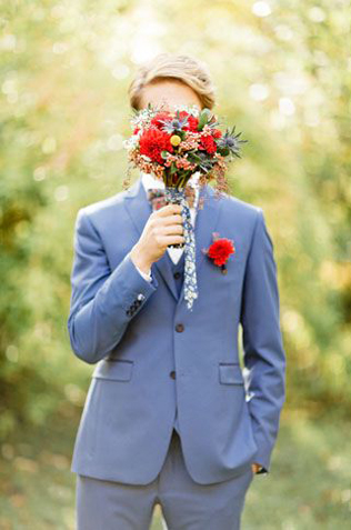 Свадебный костюм для межсезонья, жених
