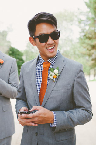 Свадебный костюм для межсезонья, жених