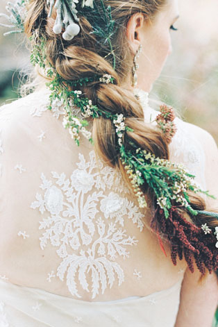 Косы и плетения: 80 летних причесок для невест 