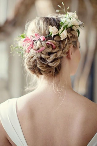 Косы и плетения: 80 летних причесок для невест 