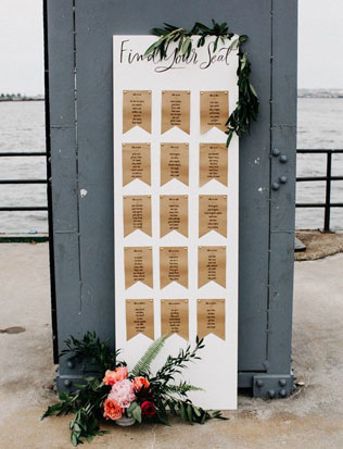 Крафт-бумага: 40 идей для свадебного вдохновения 