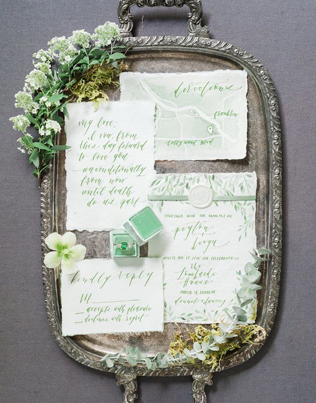 Вдохновение: самые красивые приглашения для летней свадьбы 