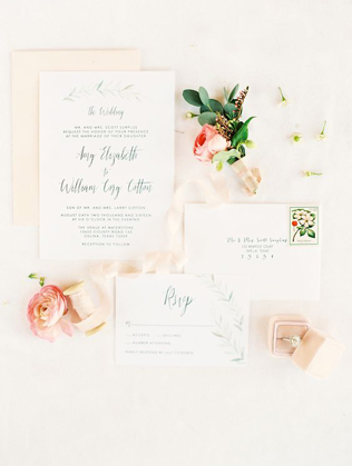 Вдохновение: самые красивые приглашения для летней свадьбы 