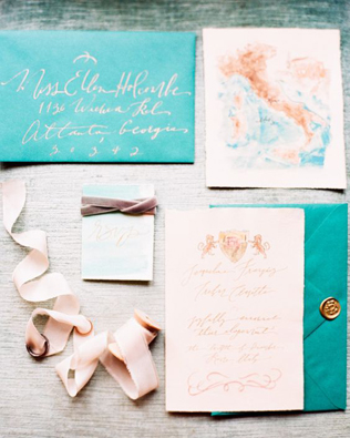 Вдохновение: самые красивые приглашения для летней свадьбы 