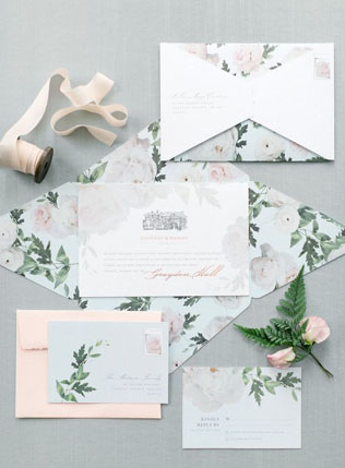 Вдохновение: самые красивые приглашения для летней свадьбы 