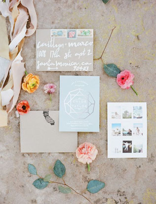 Вдохновение: самые красивые приглашения для летней свадьбы 