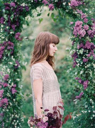 Кристалломания: оттенки аметиста для свадьбы мечты 