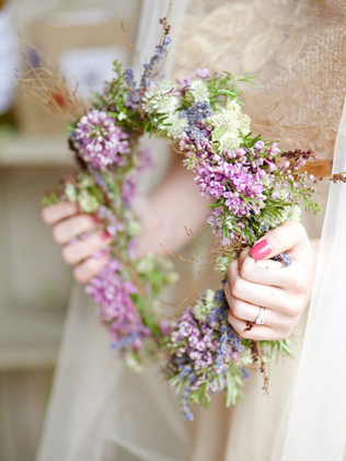 Кристалломания: оттенки аметиста для свадьбы мечты 