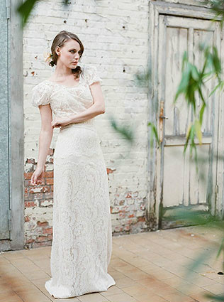 Кружево в декоре свадьбы - образ невесты, невеста