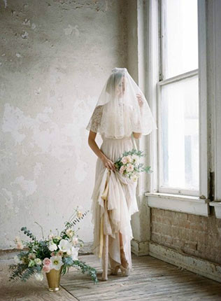 Кружево в декоре свадьбы - образ невесты, невеста