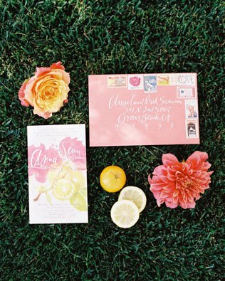 Свадьба в деталях: яркие лимоны для декора 