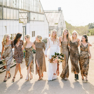 Дико стильно: леопардовый принт на свадьбе