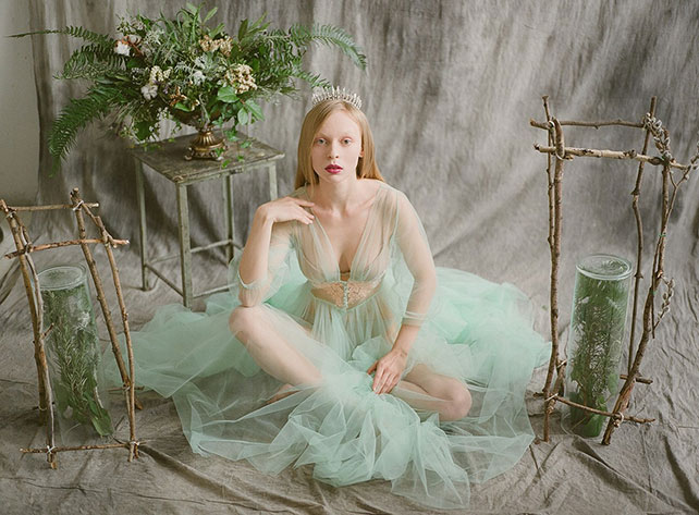 Необычный образ невесты: лесные эльфы, образ невесты