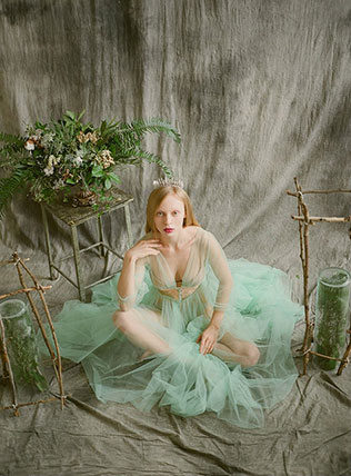 Необычный образ невесты: лесные эльфы, образ невесты