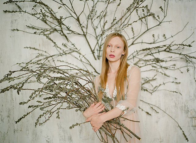 Необычный образ невесты: лесные эльфы, невеста с вербой