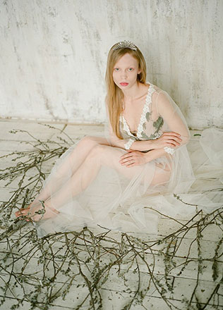 Необычный образ невесты: лесные эльфы, невеста с вербой