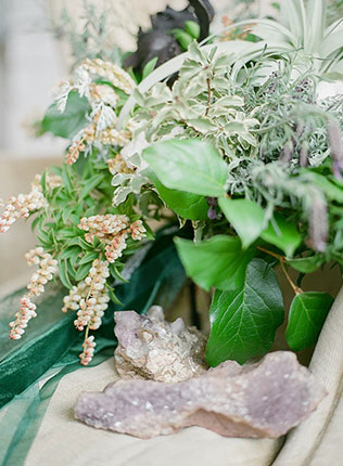 Необычный образ невесты: лесные эльфы, букет невесты