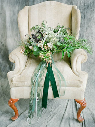 Необычный образ невесты: лесные эльфы, букет невесты