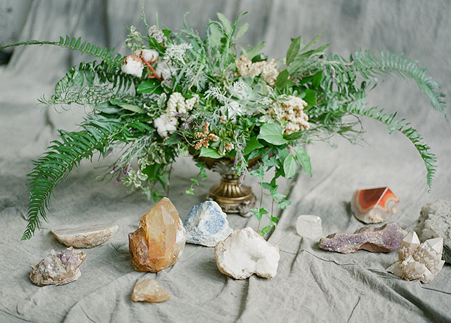 Необычный образ невесты: лесные эльфы, букет невесты