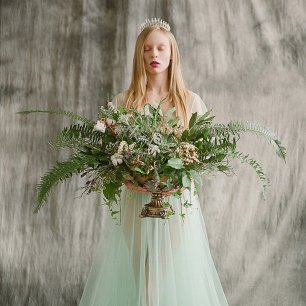 Необычный образ невесты: лесные эльфы