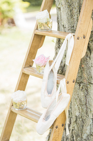 35 свадебных идей для использования лестницы-стремянки 