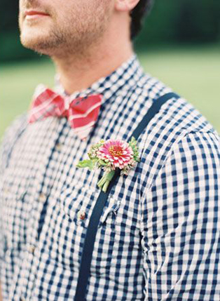 Жаркое лето: 95 стильных идей для жениха, бутоньерка жениха