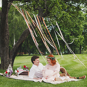 Летняя love story в парке: Андрей и Анастасия