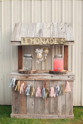Свадебный лимонадный бар