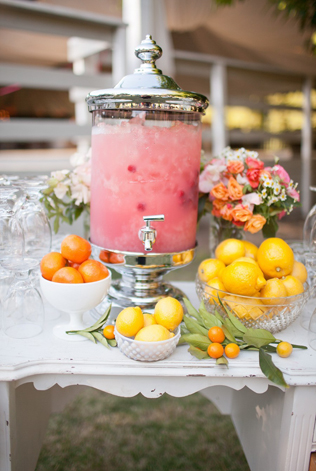 Свадебный лимонадный бар