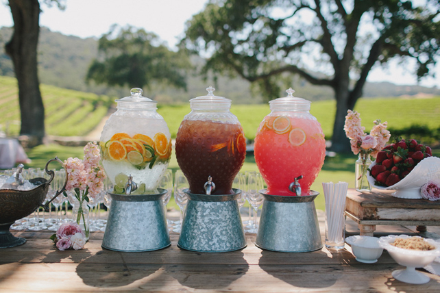 Свадебный лимонадный бар