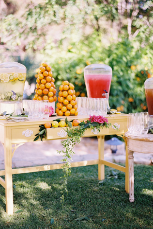 Свадебный лимонадный бар