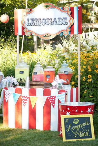 Свадебный лимонадный бар