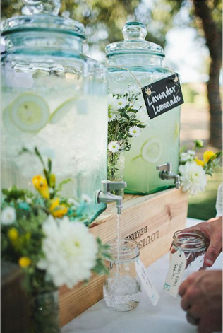 Свадебный лимонадный бар